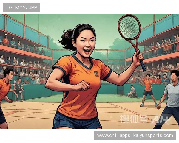 羽毛球运动员用拍子挡晒：别样的“阴影”背后隐藏的坚韧与智慧